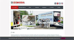 Desktop Screenshot of izomedia.pl