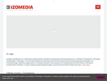 Tablet Screenshot of izomedia.pl